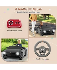 12V Battery Powered Licensed Bentley Bacalar Kids Ride-on Racer Car