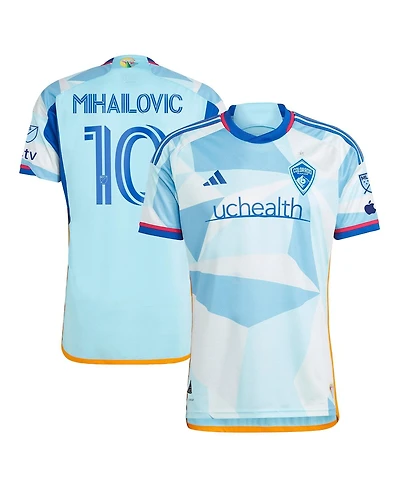 Adidas Men's Djordje Mihailovic Light Blue Colorado Rapids 2024 New Day Kit Authentic Player Jersey