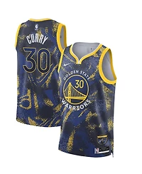 Nike Men's and Women's Stephen Curry Royal Golden State Warriors 2025 Select Series Swingman Player Jersey