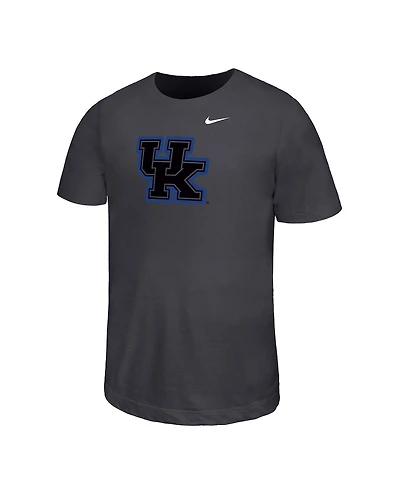 Nike Big Boys and Girls Charcoal Kentucky Wildcats Legend Color Pop Performance T-Shirt