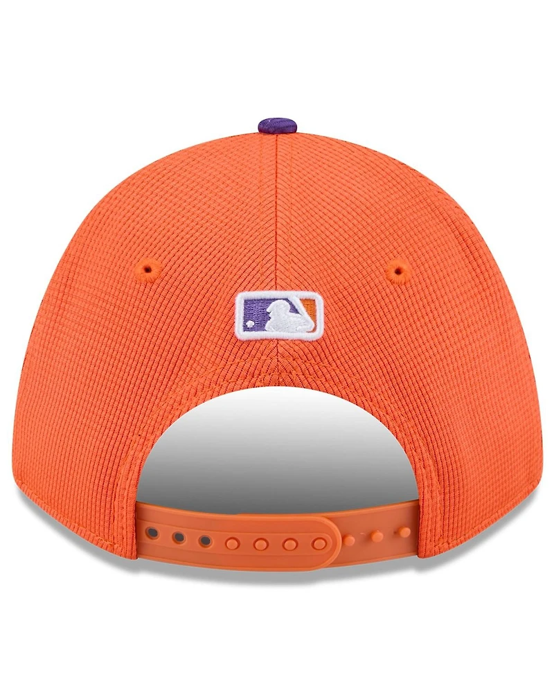 New Era Men's Orange/Purple San Francisco Giants 2025 City Connect Batting Practice 9FORTY Adjustable Hat