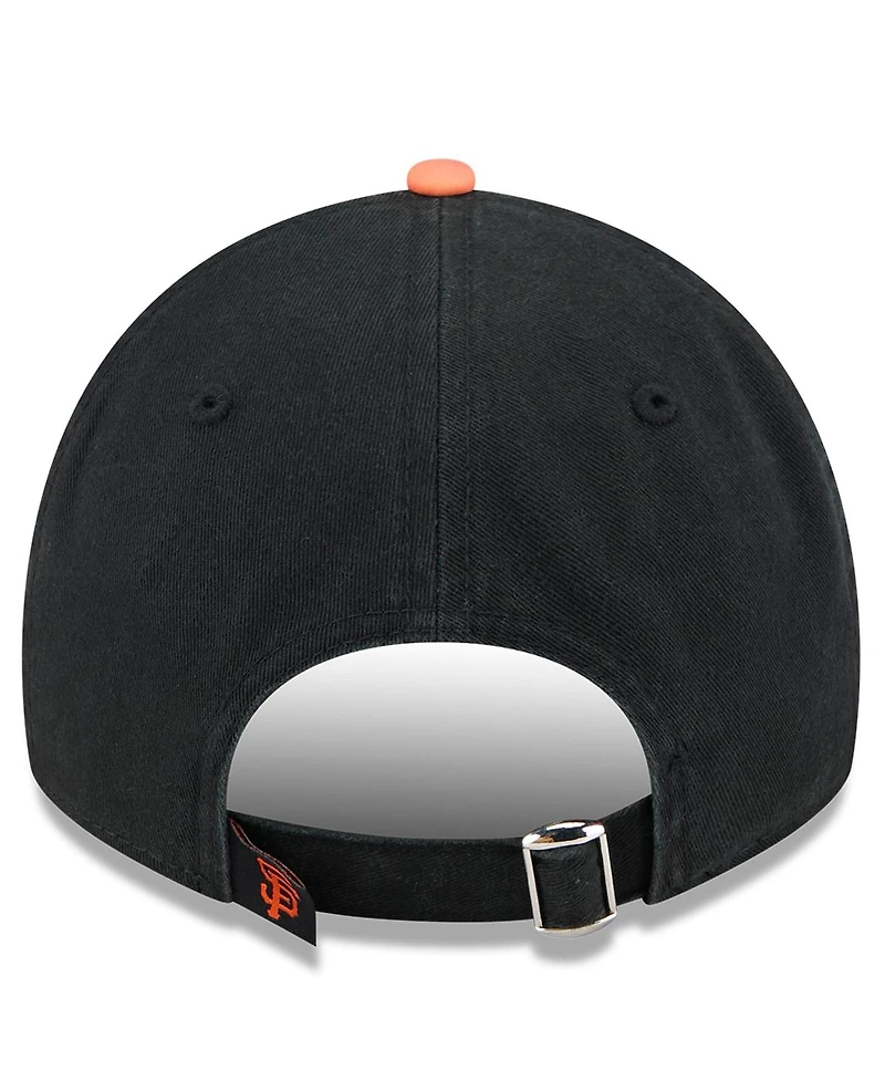 New Era Men's Black/Orange San Francisco Giants 2025 City Connect 9TWENTY Adjustable Hat