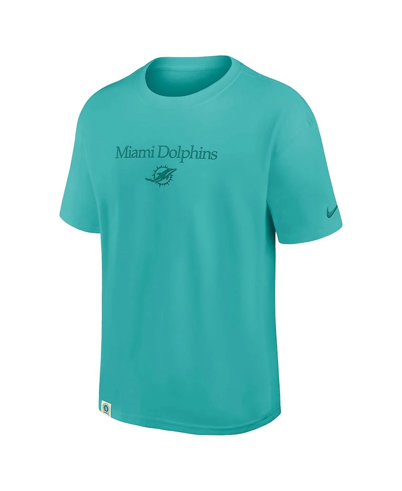 Nike Men's Aqua Miami Dolphins Glory Max90 T-Shirt