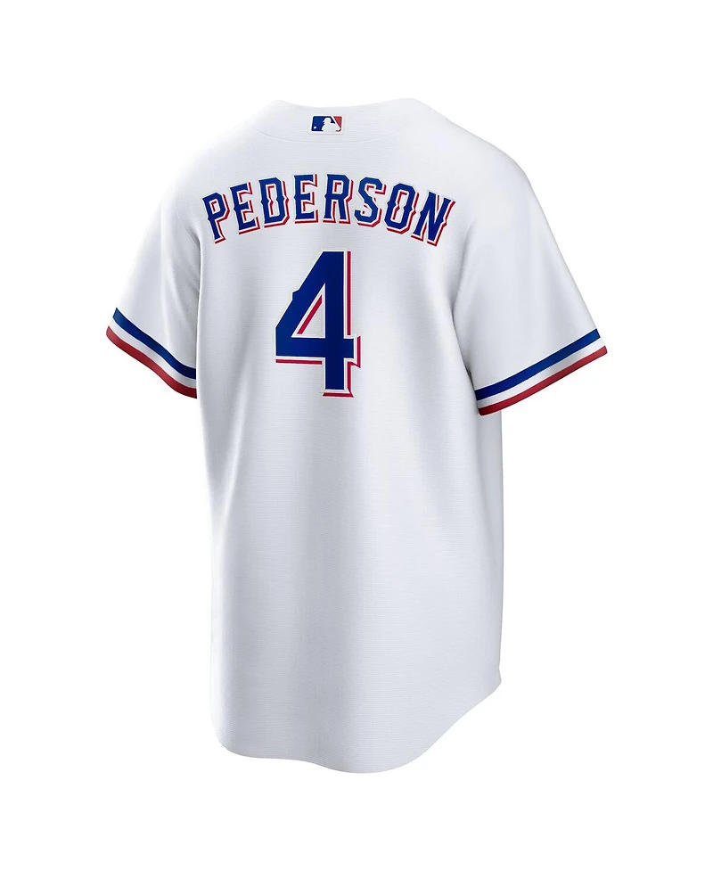 Nike Men's Joc Pederson White Texas Rangers Home Replica Jersey