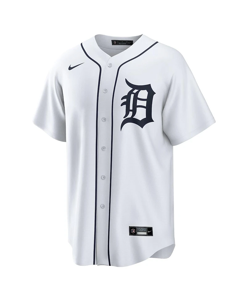 Nike Men's Jake Rogers White Detroit Tigers Home Replica Jersey