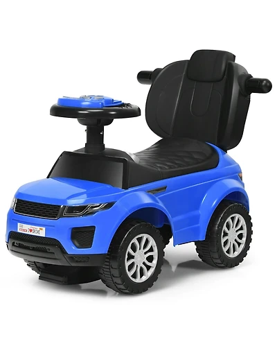 3 1 Ride on Push Car Toddler Stroller Sliding with Music