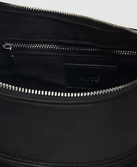 Mango Women's Oval Shoulder Bag