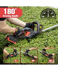 20V Max 20-inch Cordless Hedge Trimmer, Grass Shear & Shrubbery Trimmer (Battery & Charger Included)