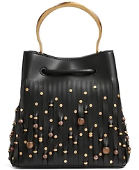 Donna Karan New York Lawrence Beaded Laser-cut Bucket Bag