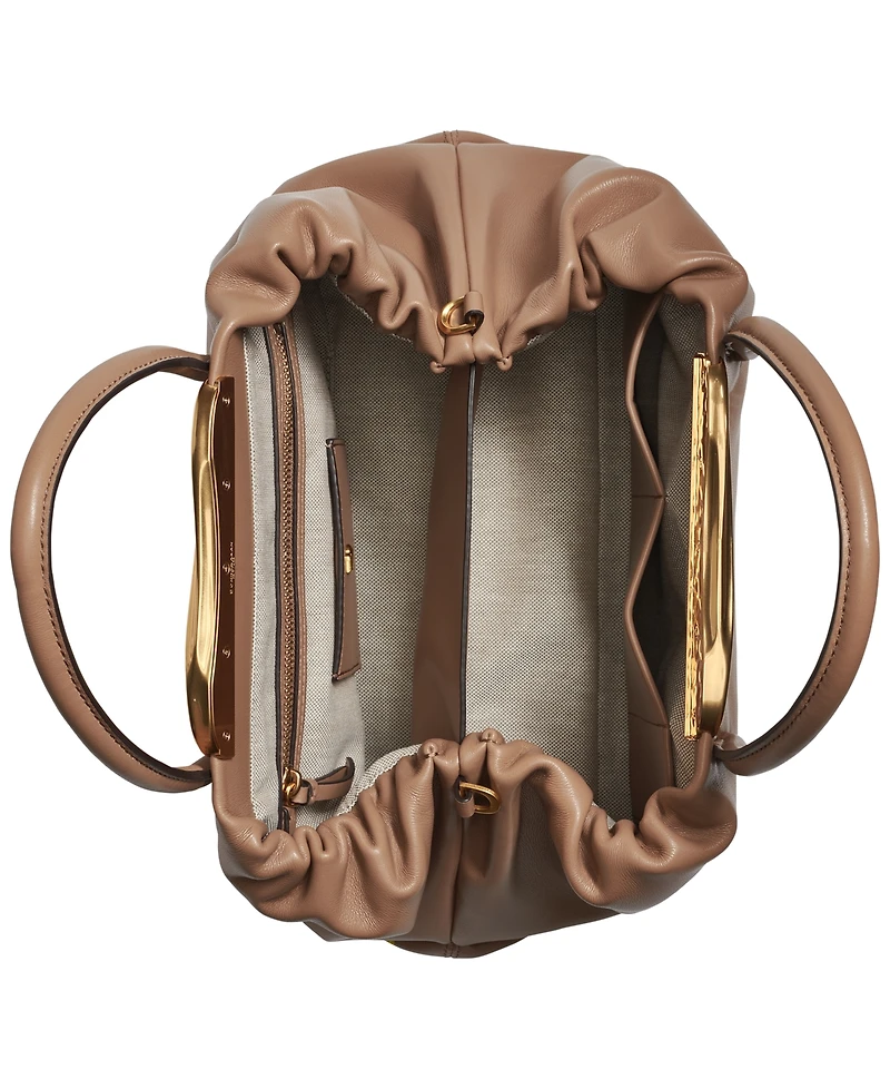 Donna Karan New York Poplin Satchel Bag
