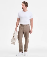 Michael Kors Men's Tab-Front Tech Pants