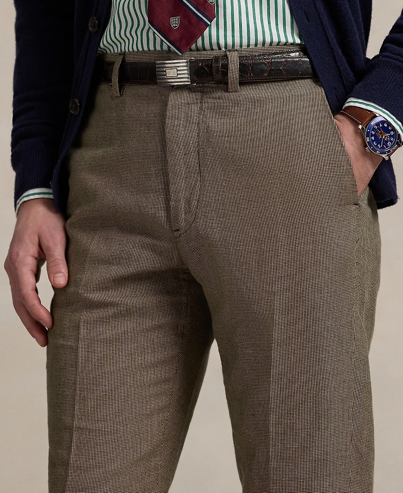 Polo Ralph Lauren Men's Straight-Fit Houndstooth Twill Pants
