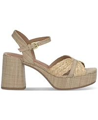Lucky Brand Women's Marrika Block-Heel Platform Dress Sandals