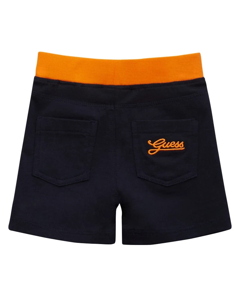Guess Baby Boys 2-Piece Short Sleeve T-Shirt and Shorts Set