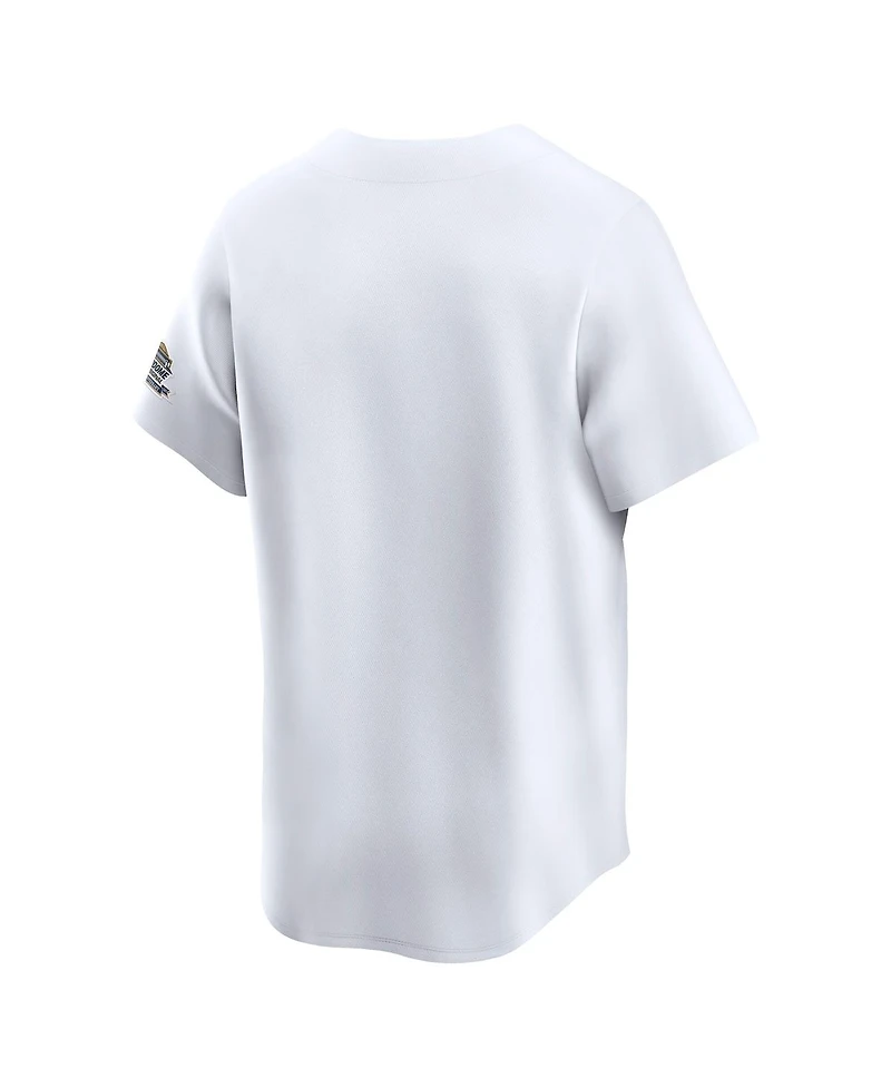 Nike Men's White Houston Astros Throwback Cooperstown Collection Limited Jersey