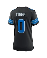 Nike Women's Jahmyr Gibbs Black Detroit Lions 2nd Alternate Game Player Jersey