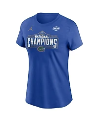 Jordan Women's Royal 2025 Ncaa Men's Basketball National Champions Celebration T-Shirt
