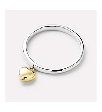 Ana Luisa Heart Ring - Leia Two Tone