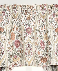 Rose Tree Baroda Floral Tailored Valance, 80" x 17"
