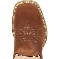 Durango Kids Lil' Rebel Pro Kids' Coffee and Bone Western Boot