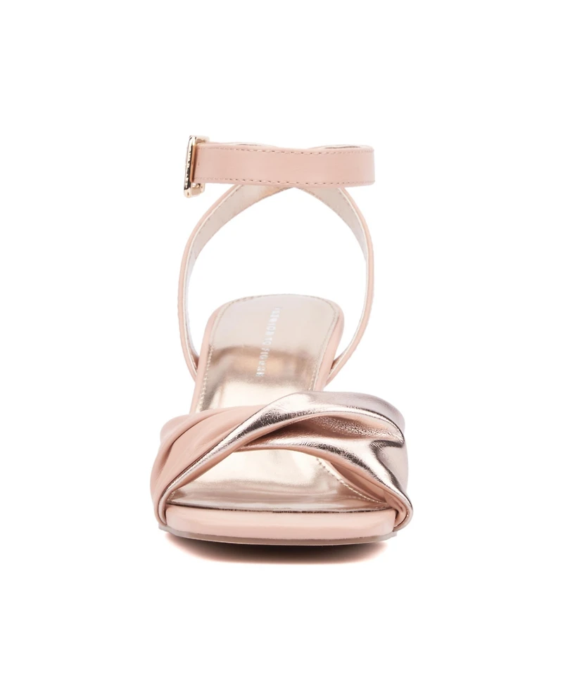 Fashion To Figure Women's Shila Heel Sandal - Wide Width