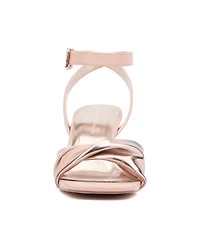 Fashion To Figure Women's Shila Heel Sandal - Wide Width