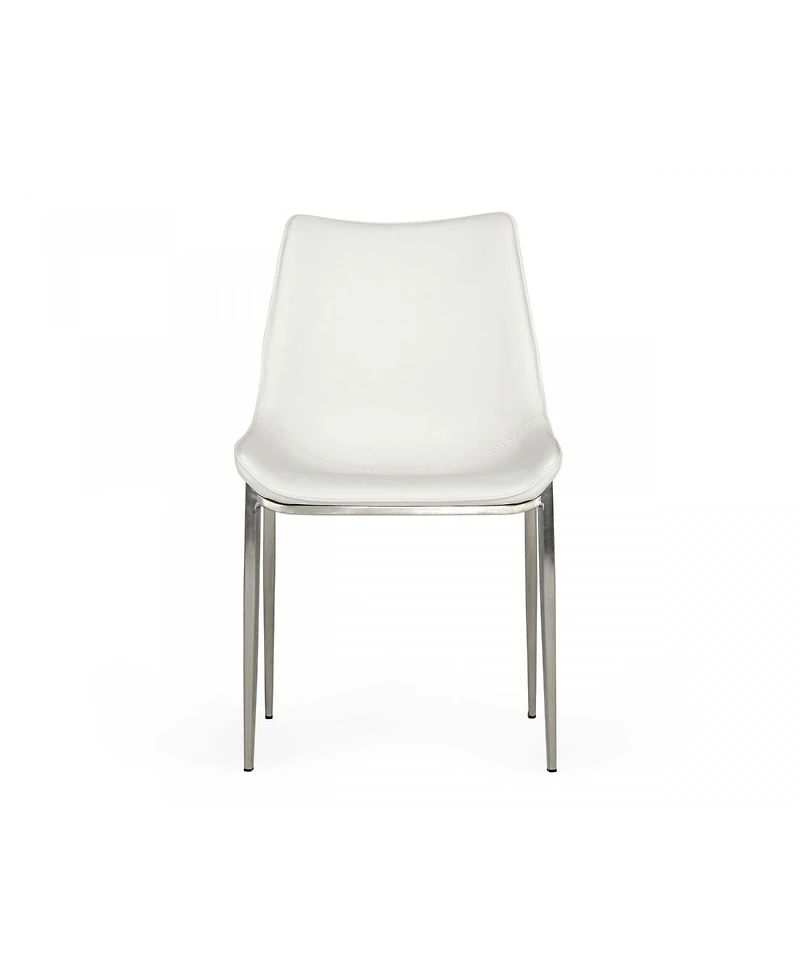 Modern Faux Leather Dining Chairs Set of 2 for Stylish Home Dining