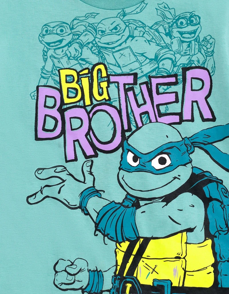 Teenage Mutant Ninja Turtles Boys Drop Shoulder T-Shirt