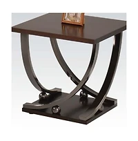 Modern End Table – Sleek Accent Table for Living Room or Bedroom