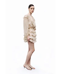 Nocturne Women's Frilled Mini Skirt