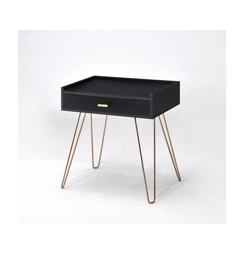 End Table with Drawer for Living Room or Bedroom Storage