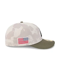 New Era Men's Light Beige/Olive Arizona Diamondbacks 2025 Armed Forces Day 59FIFTY Fitted Hat