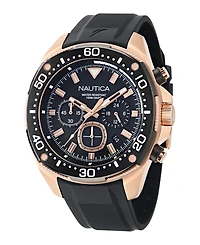 Nautica Men's Chronograph Silicone Watch