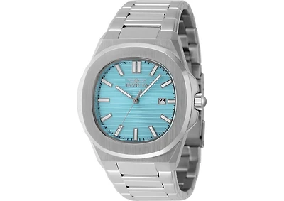 Invicta Men's Speedway Quartz 3 Hand Light Blue Dial Watch