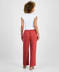 Anne Klein Women's Pull-On Wide-Leg Ankle Pants