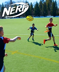 Franklin Sports Nerf 5 v 5 Youth Flag Football Belts and Football Set
