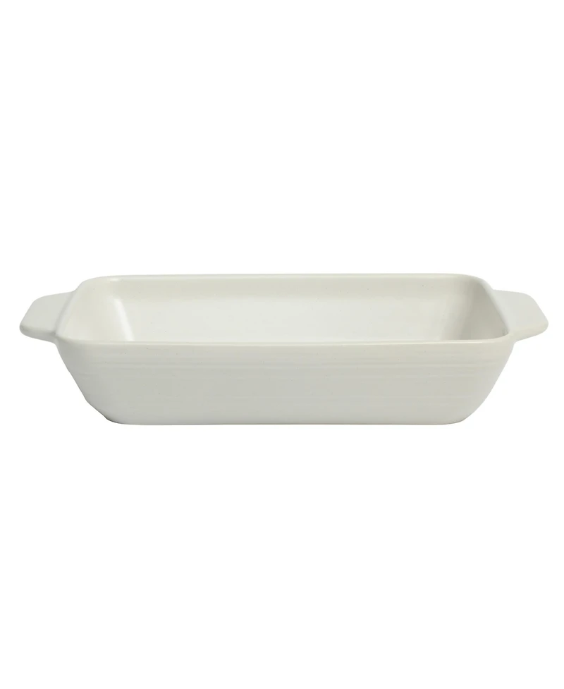 Gibson Home Beachmont 9 x 13 4 Qt Casserole Baking Dish for Oven, Ceramic Baking Pan, Lasagna Pan with Handles - Micorwave and Oven Safe