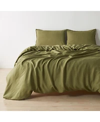 100% European Flax Linen Pillow Sham Set