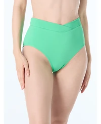 Beach House Women's Swim Letty Crossover Textured Bikini Bottom