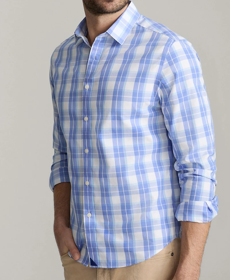 UNTUCKit Men's Slim Fit Wrinkle-Free Gillingham Button Up Shirt