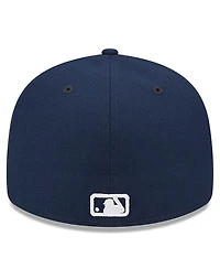 Men's New Era Navy Los Angeles Dodgers Oceanside Low Profile 59FIFTY Fitted Hat