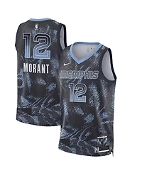 Nike Men's and Women's Ja Morant Navy Memphis Grizzlies 2025 Select Series Swingman Player Jersey