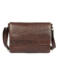 Polaris Leather Messenger Bag