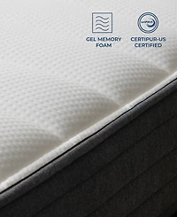 Brooklyn Bedding Select 10" Gel Memory Foam Hybrid Cushion Firm Tight Top Mattress in a Box