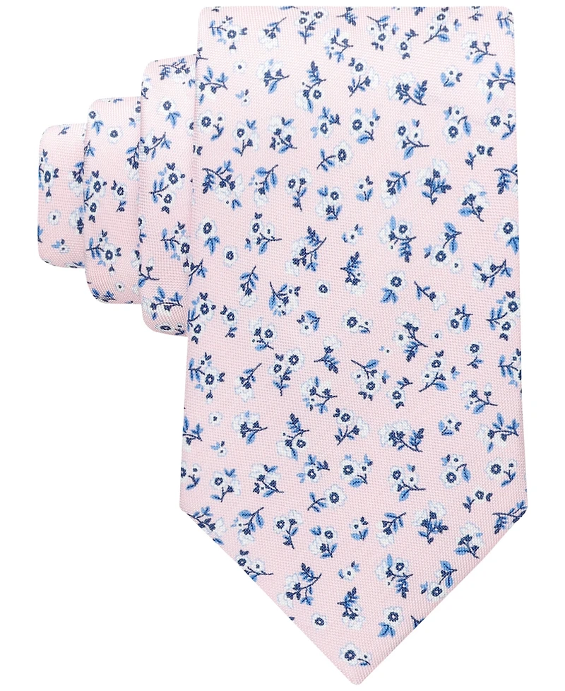 Tommy Hilfiger Men's Mason Floral Silk Tie