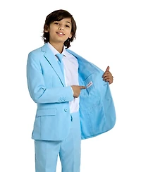 OppoSuits Big Boys 3-Piece Cool Solid Suit Set