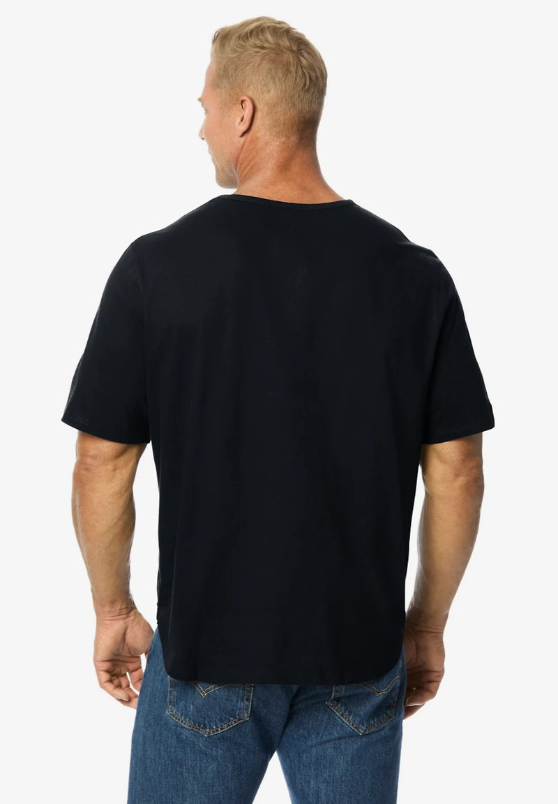 KingSize Big & Tall Silver Cooling Crewneck