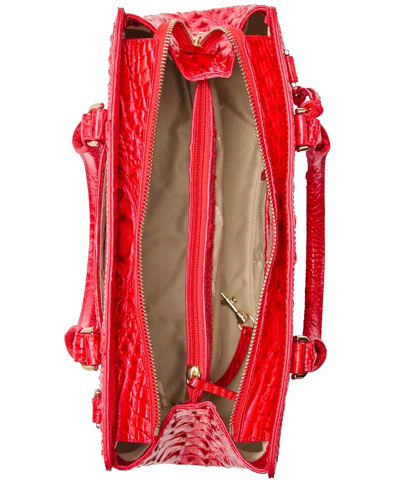 Brahmin Finley Leather Satchel