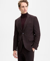 Hugo by Boss Men's Modern-Fit Plaid Suit Jacket