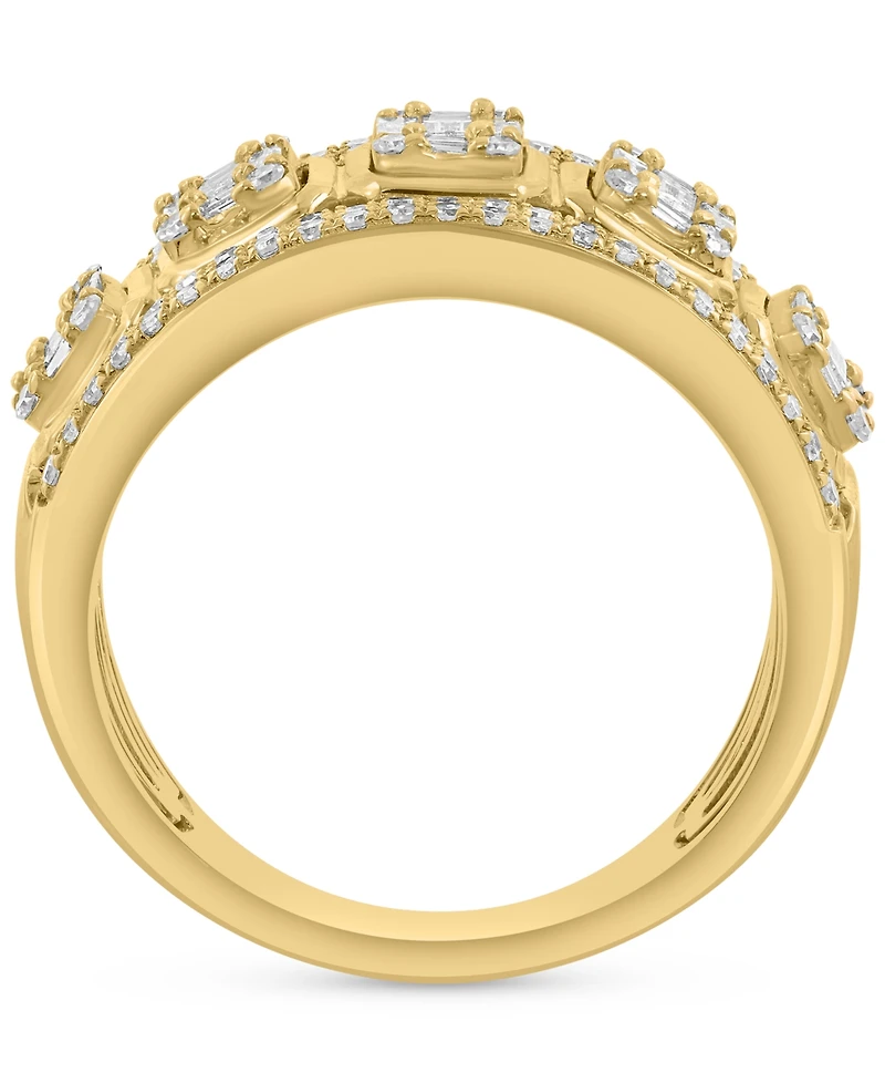 Effy Diamond Statement Ring (3/4 ct. t.w.) in 14k Yellow Gold